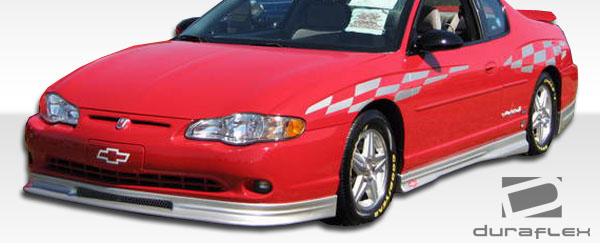 2000-2005 Chevrolet Monte Carlo Duraflex Racer Front Lip Under Spoiler Air Dam 1 Piece - Image 3