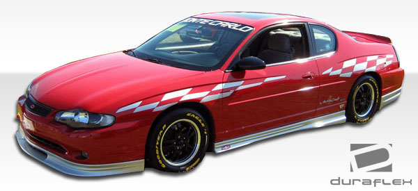 2000-2005 Chevrolet Monte Carlo Duraflex Racer Front Lip Under Spoiler Air Dam 1 Piece - Image 5