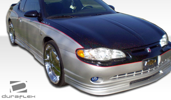 2000-2005 Chevrolet Monte Carlo Duraflex Racer Front Lip Under Spoiler Air Dam 1 Piece - Image 6