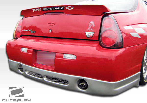 2000-2005 Chevrolet Monte Carlo Duraflex Racer Rear Lip Under Spoiler Air Dam 1 Piece - Image 3
