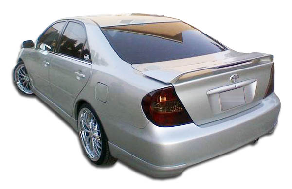 2002-2006 Toyota Camry Duraflex Vortex Rear Add Ons Spat Bumper Extensions 2 Piece - Image 1