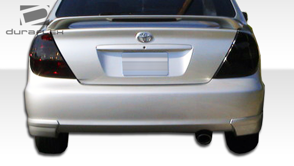 2002-2006 Toyota Camry Duraflex Vortex Rear Add Ons Spat Bumper Extensions 2 Piece - Image 3