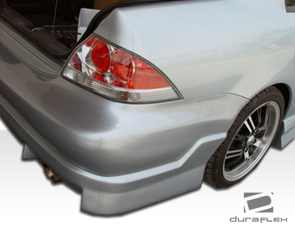 2004-2007 Mitsubishi Lancer Duraflex Walker Rear Bumper Cover 1 Piece - Image 3