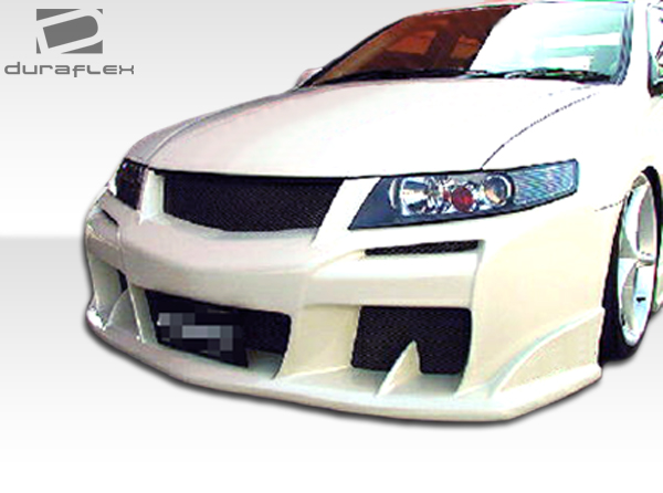 2004-2008 Acura TSX Duraflex Raven Front Bumper Cover 1 Piece - Image 2