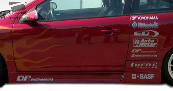 2005-2010 Chevrolet Cobalt 2007-2010 Pontiac G5 2DR Duraflex Drifter 2 Side Skirts Rocker Panels 2 Piece - Image 4