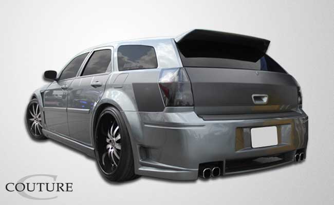 2005-2008 Dodge Magnum Couture Urethane Luxe Rear Bumper Cover 1 Piece - Image 8