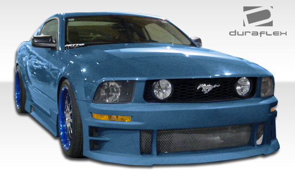 2005-2009 Ford Mustang Duraflex GT Concept Front Bumper Cover 1 Piece - Image 9