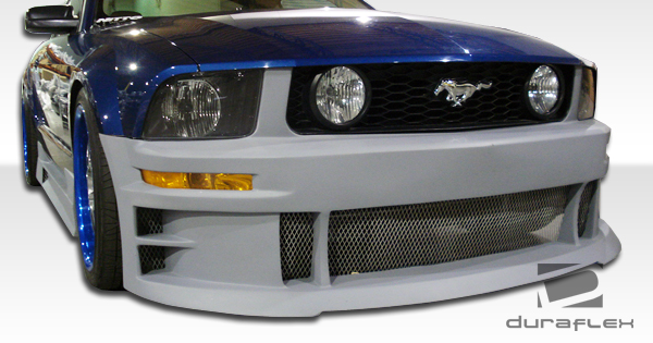 2005-2009 Ford Mustang Duraflex GT Concept Front Bumper Cover 1 Piece - Image 5