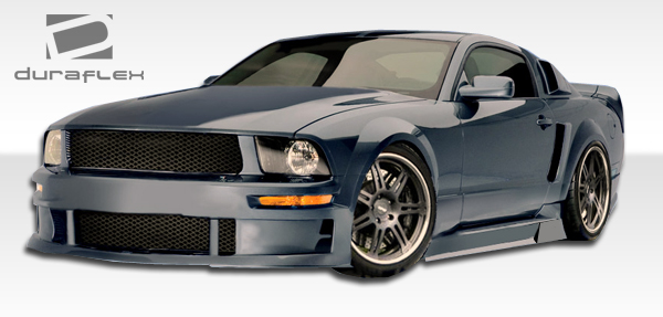 2005-2009 Ford Mustang Duraflex GT Concept Front Bumper Cover 1 Piece - Image 8