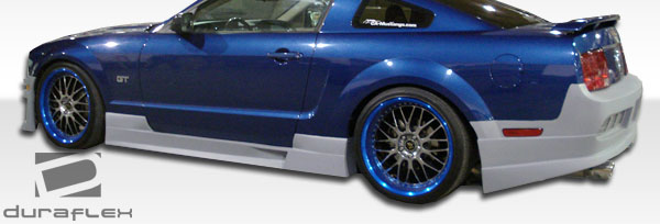 2005-2014 Ford Mustang Duraflex GT Concept Side Skirts Rocker Panels 2 Piece - Image 7