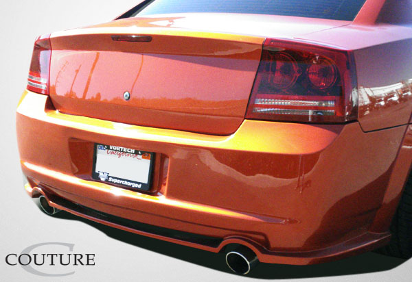2006-2010 Dodge Charger Couture Polyurethane Luxe Wide Body Rear Bumper Cover 1 Piece (ed_104814) - Image 2