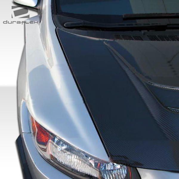 2006-2011 Honda Civic 2DR Duraflex GT500 Wide Body Front Fenders 2 Piece - Image 4
