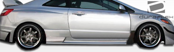 2006-2011 Honda Civic 2DR Duraflex GT500 Wide Body Front Fenders 2 Piece - Image 6