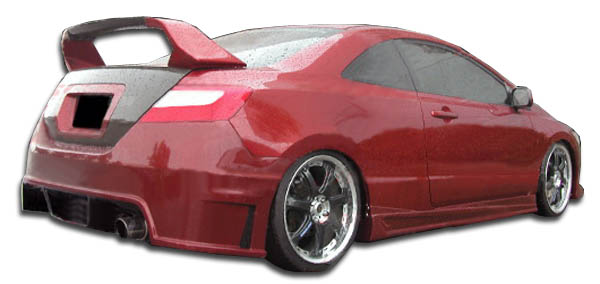 2006-2011 Honda Civic 2DR Duraflex Sigma Rear Bumper Cover 1 Piece - Image 1