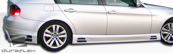 2006-2011 BMW 3 Series E90 4DR Duraflex R-1 Side Skirts Rocker Panels 2 Piece - Image 4