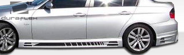 2006-2011 BMW 3 Series E90 4DR Duraflex R-1 Side Skirts Rocker Panels 2 Piece - Image 7