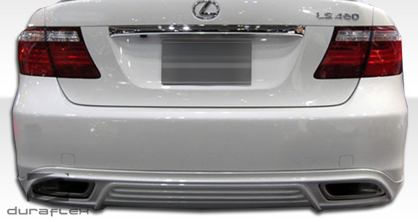 2007-2009 Lexus LS Series LS460 Duraflex W-1 Rear Lip Under Spoiler Air Dam 1 Piece - Image 4