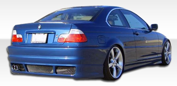 1999-2006 BMW 3 Series E46 2DR 4DR Duraflex R-1 Rear Bumper Cover 1 Piece - Image 1