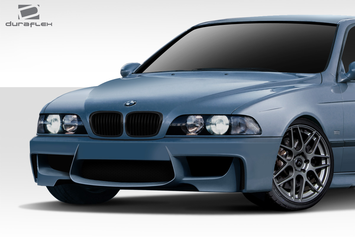 1997-2003 BMW 5 Series M5 E39 4DR Duraflex 1M Look Front Bumper Cover 1 Piece - Image 2