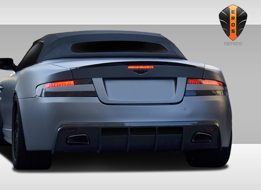 2004-2012 Aston Martin DB9 DBS Eros Version 1 Rear Bumper Cover 1 Piece - Image 2