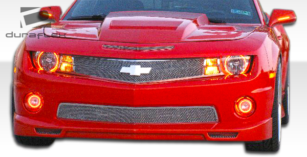 2010-2013 Chevrolet Camaro V8 Duraflex Racer Front Lip Under Spoiler Air Dam 1 Piece - Image 2