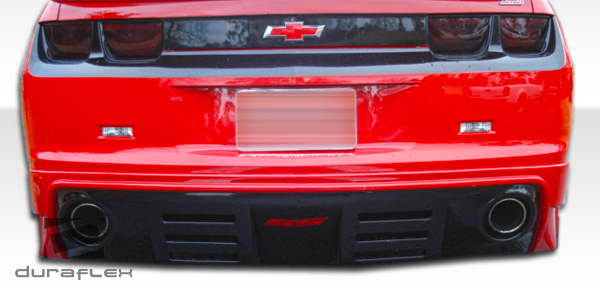 2010-2013 Chevrolet Camaro V8 Duraflex Racer Rear Lip Under Spoiler Air Dam 1 Piece - Image 4