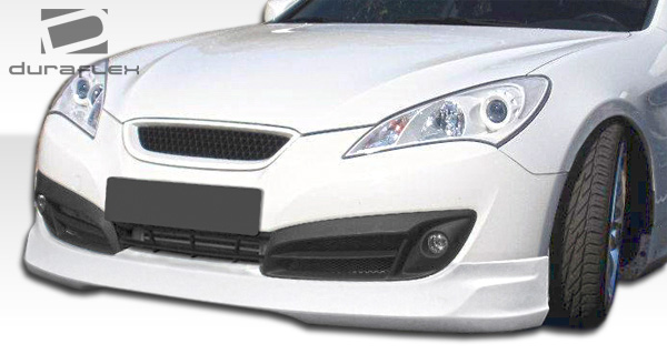 2010-2012 Hyundai Genesis Coupe 2DR Duraflex MS-R Front Lip Under Spoiler Air Dam 1 Piece - Image 2