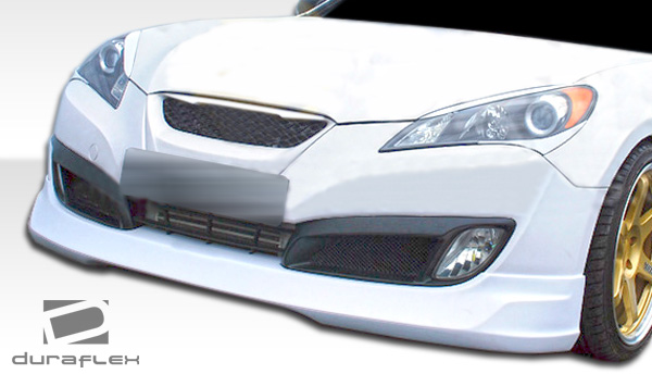 2010-2012 Hyundai Genesis Coupe 2DR Duraflex MS-R Front Lip Under Spoiler Air Dam 1 Piece - Image 4