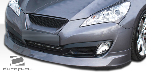 2010-2012 Hyundai Genesis Coupe 2DR Duraflex MS-R Front Lip Under Spoiler Air Dam 1 Piece - Image 5