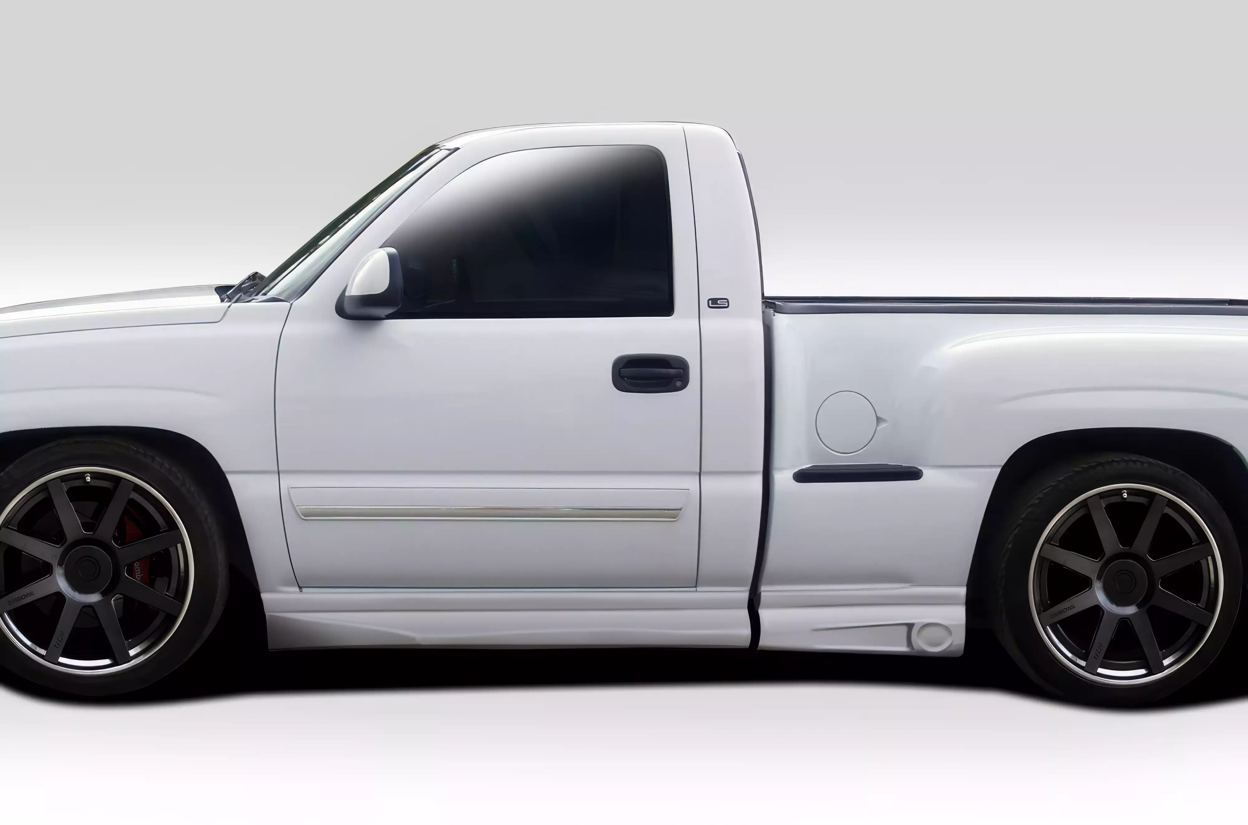 1999-2006 Chevrolet Silverado / 2000-2006 GMC Sierra Regular Cab Fleetside  Stepside Duraflex BT-1 Side Skirt Rocker Panels - 4 Piece