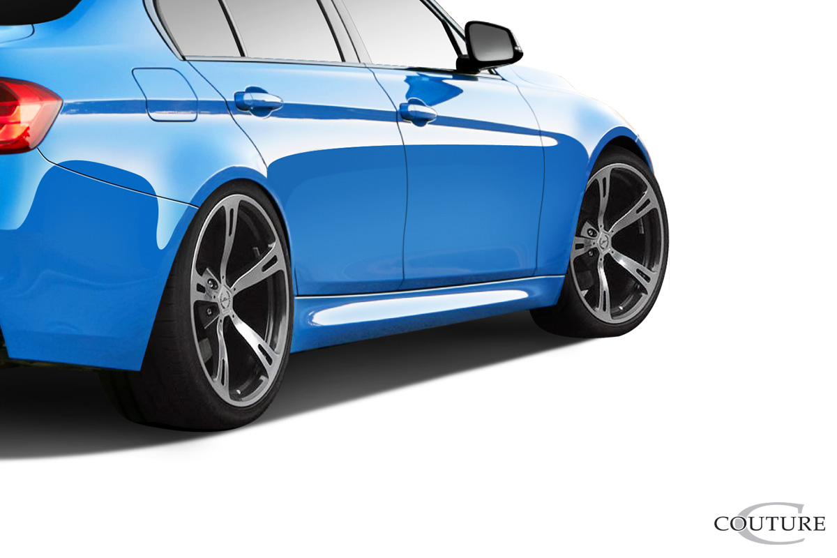 2012-2018 BMW 3 Series F30 Couture Urethane M3 Look Side Skirts 2 Piece - Image 2