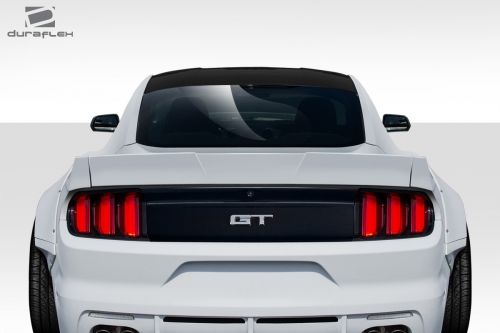 2015-2020 Ford Mustang Coupe Duraflex Grid Rear Wing Spoiler 3 Piece - Image 3