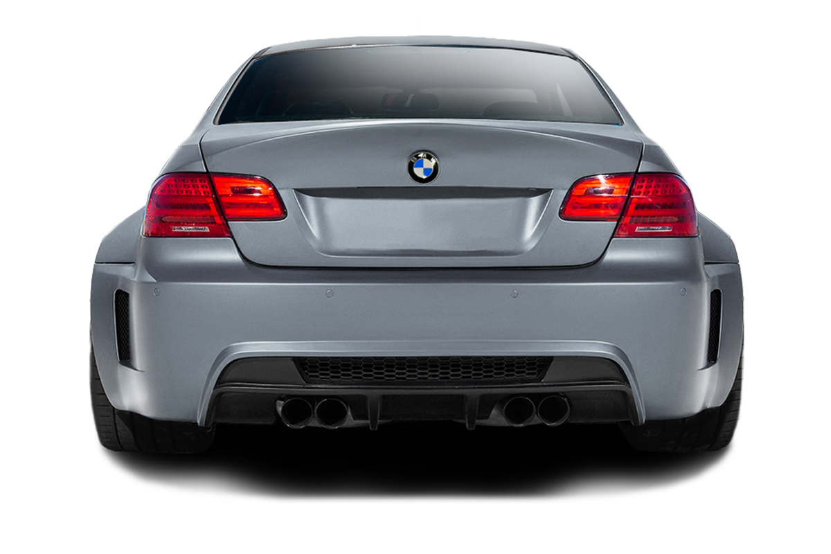 2008-2013 BMW M3 E92 2DR Coupe AF-5 Wide Body Rear Bumper ( GFK ) 1 Piece - Image 1