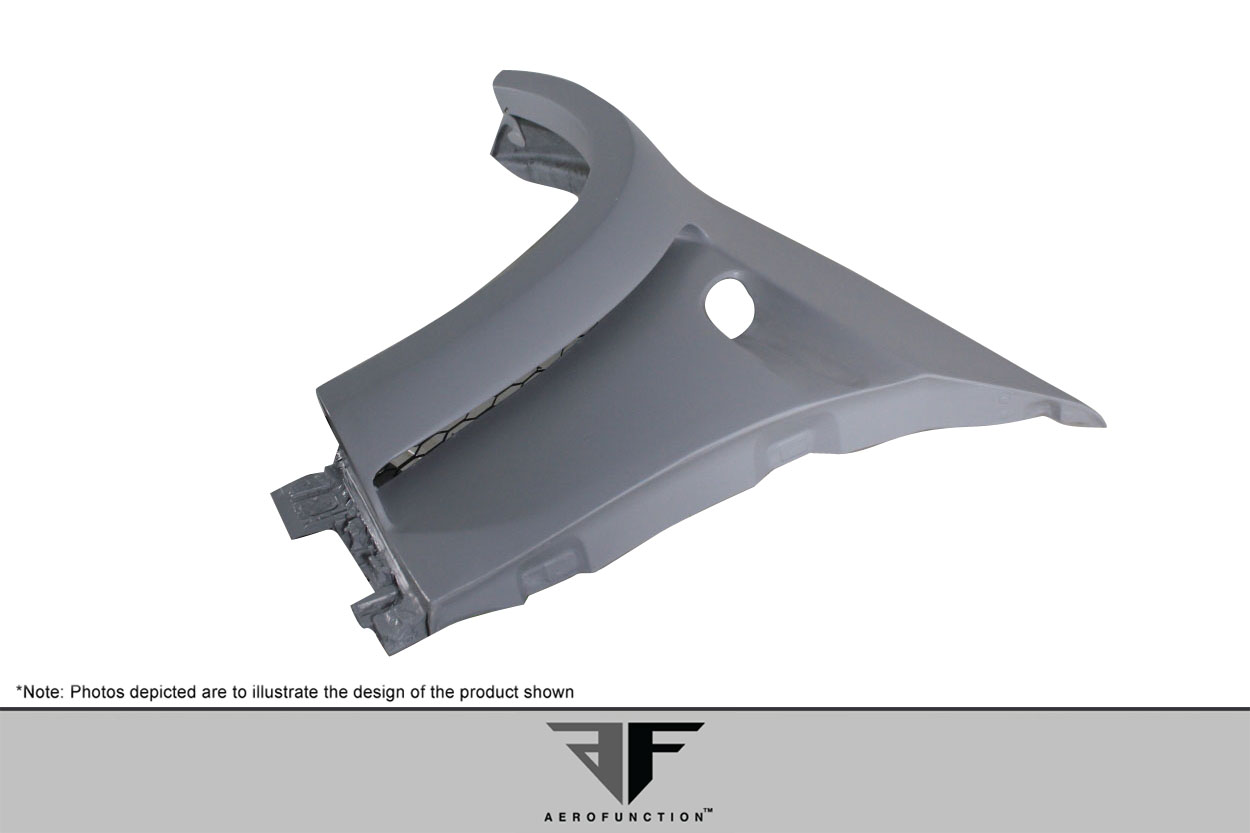 2008-2013 BMW M3 E92 2DR Coupe AF-5 Wide Body Front Fenders ( GFK ) 2 Piece - Image 4