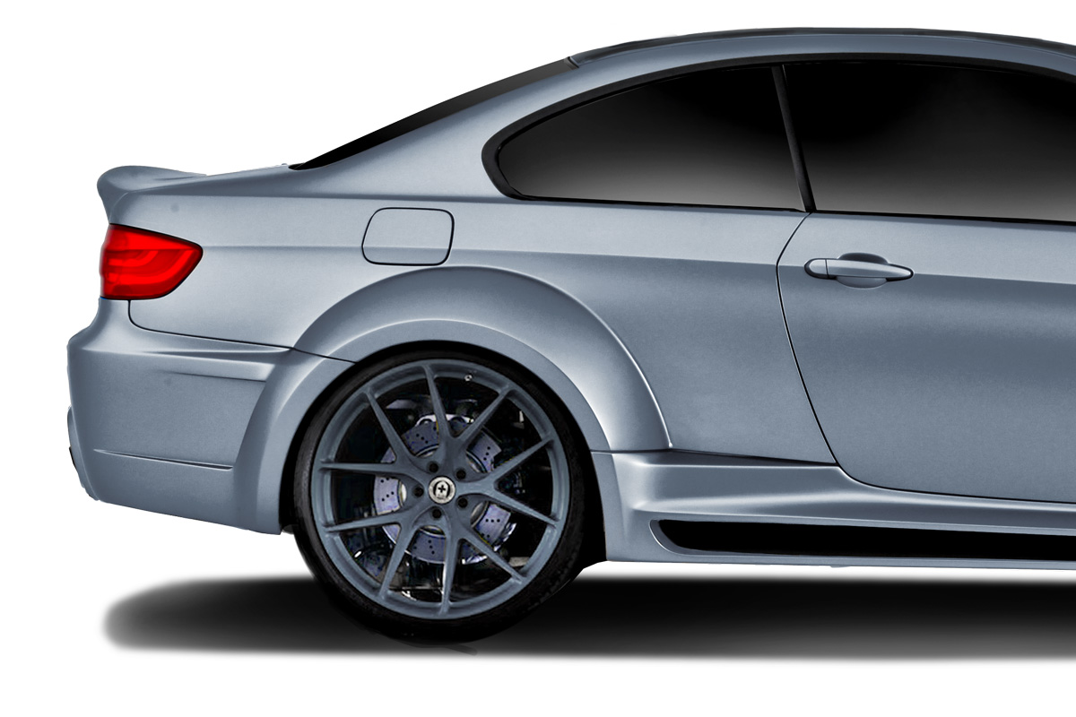 2008-2013 BMW M3 E92 2DR Coupe AF-5 Wide Body Rear Fender Flares ( GFK ) 2 Piece - Image 1