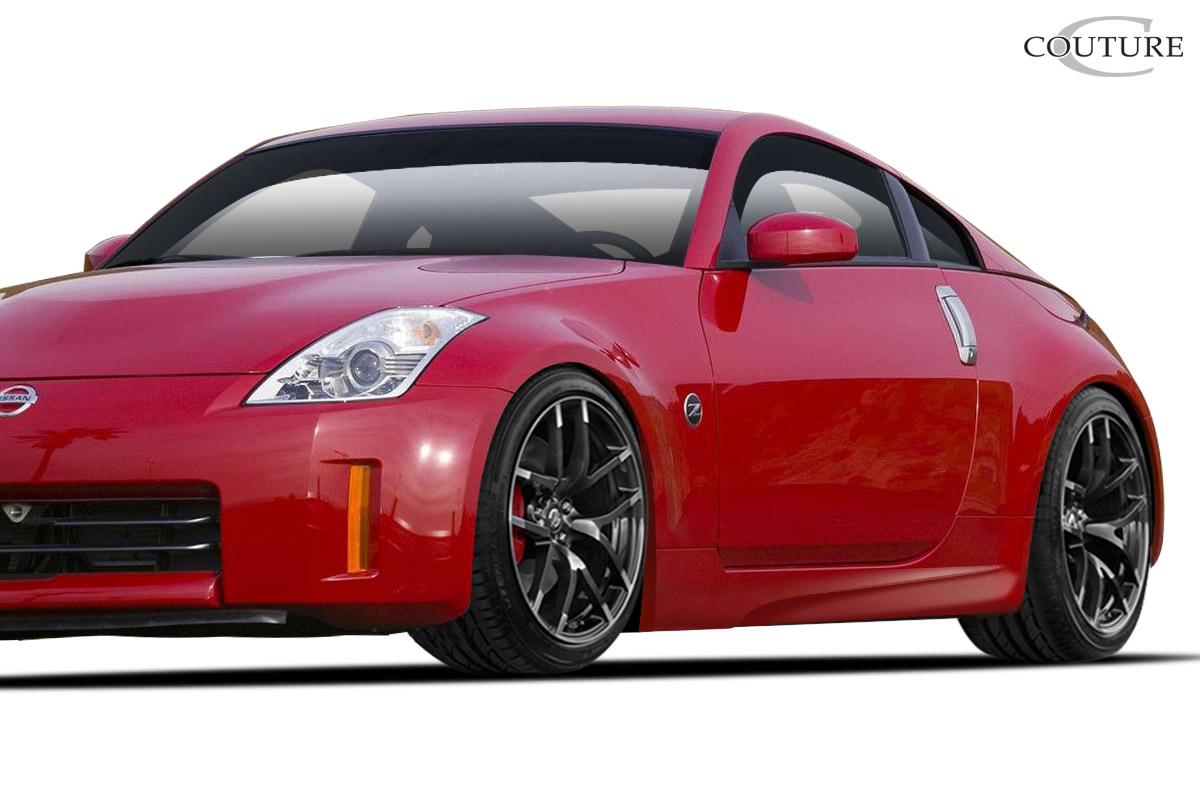 2003-2008 Nissan 350Z Z33 Couture Urethane AM-S GT Side Skirts 2 Piece - Image 2