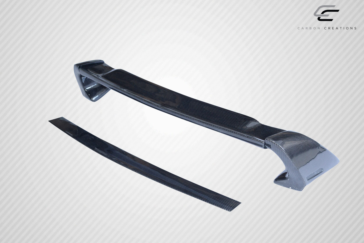 2006-2011 Honda Civic 4DR Carbon Creations Type M Wing Spoiler 4 Piece (S) - Image 3