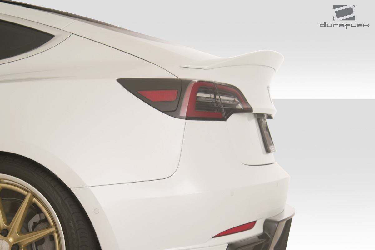 2018-2023 Tesla Model 3 Duraflex GT Concept Rear Wing Spoiler 1 Piece - Image 3