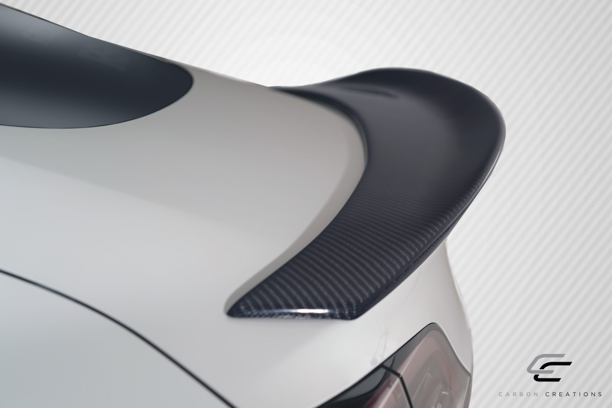2018-2023 Tesla Model 3 Carbon Creations GT Concept Rear Wing Spoiler 1 Piece - Image 2