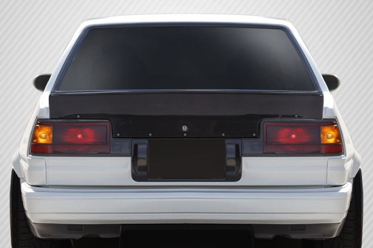 1984-1987 Toyota Corolla 2DR Carbon Creations RBS Wing Spoiler 1 Piece (s) - Image 1