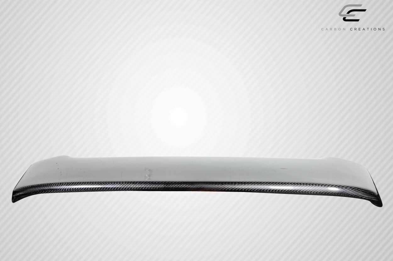 2012-2019 Fiat 500 Carbon Creations Abarth Look Roof Wing Spoiler 1 Piece - Image 3
