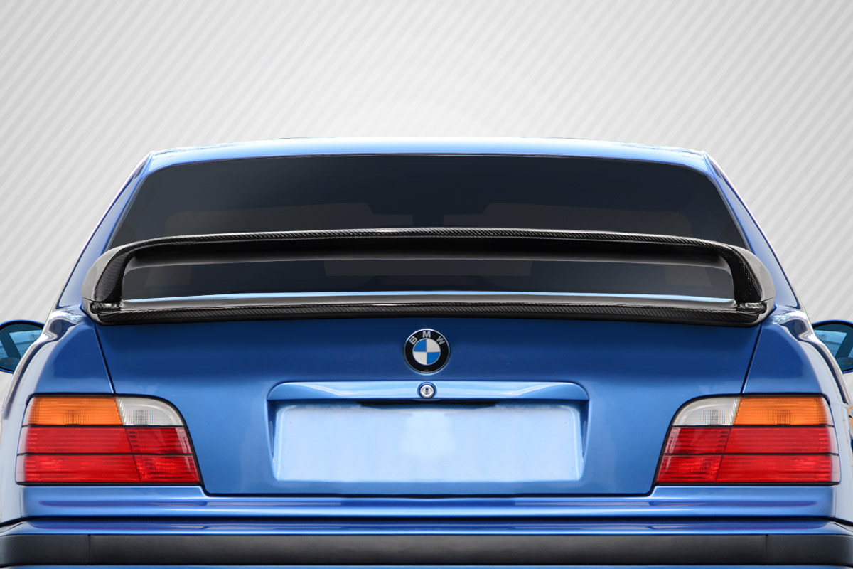 1992-1998 BMW 3 Series M3 E36 2DR Carbon Creations LTW Rear Wing Spoiler 1 Piece - Image 1