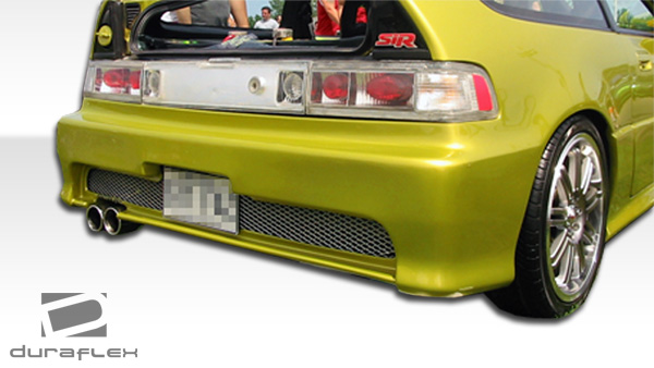 1988-1991 Honda CR-X Duraflex Type M Rear Bumper Cover 1 Piece - Image 3