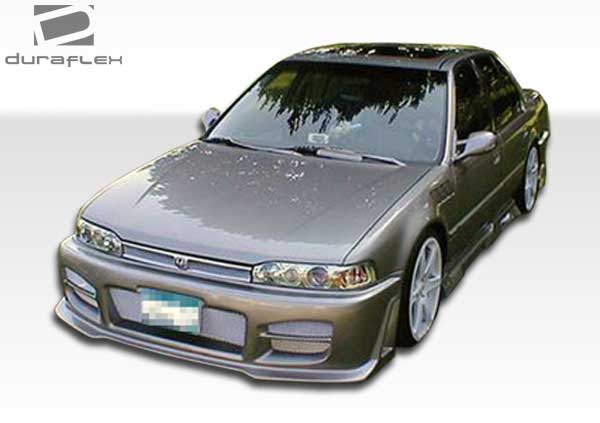 1990-1993 Honda Accord Duraflex R34 Front Bumper Cover 1 Piece - Image 3