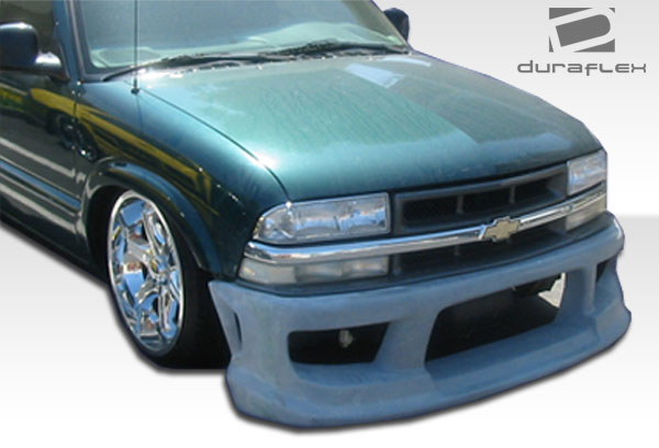 1994-2004 Chevrolet S-10 1995-2004 Blazer Duraflex Drifter Front Bumper Cover 1 Piece - Image 3