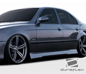 1997-2003 BMW 5 Series E39 4DR Duraflex HM-S Side Skirts Rocker Panels 2 Piece - Image 3