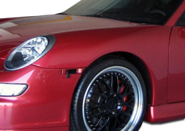 1999-2004 Porsche 911 Carrera 996 1997-2004 Porsche Boxster 997 Duraflex GT-3 RS Conversion Fenders 2 Piece - Image 1