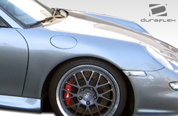 1999-2004 Porsche 911 Carrera 996 1997-2004 Porsche Boxster 986 Duraflex 997 GT-3 RS Conversion Fenders 2 Piece - Image 3