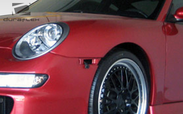 1999-2004 Porsche 911 Carrera 996 1997-2004 Porsche Boxster 986 Duraflex 997 GT-3 RS Conversion Fenders 2 Piece - Image 5