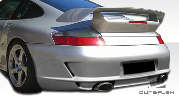 1999-2004 Porsche 911 Carrera 996 C2 C4 997 Duraflex GT-3 RS Conversion Rear Bumper Cover 1 Piece - Image 2